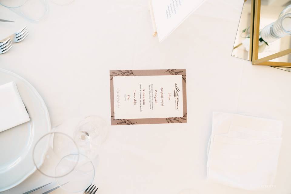 Esempio di menu