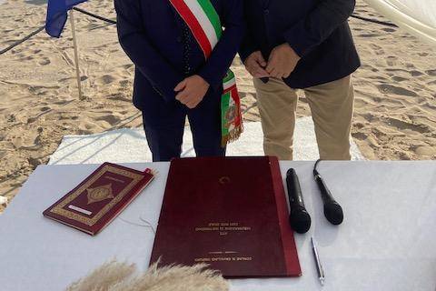 Mauro con Sindaco di Jesolo VE