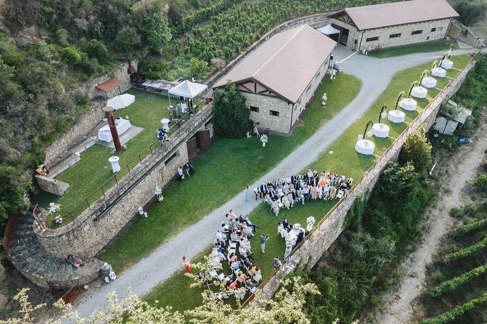 Cantina con vista panoramica