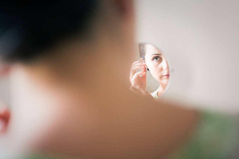 Preparazione sposa