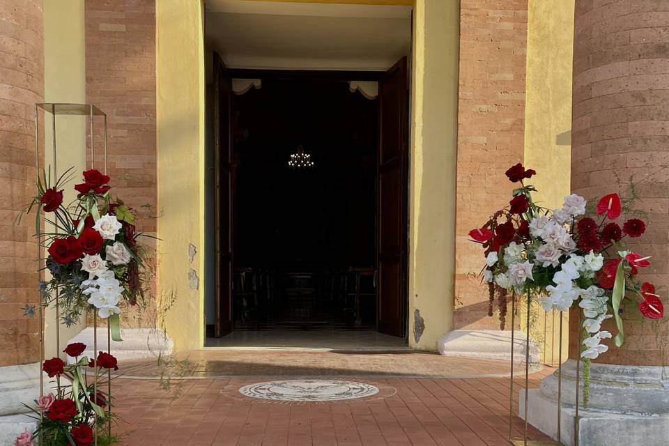 Allestimento chiesa