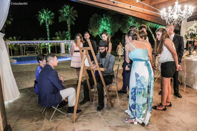 Live wedding
