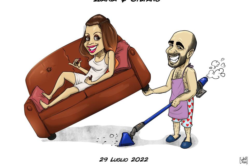 Ritrattista Caricaturista - Willy Rillo