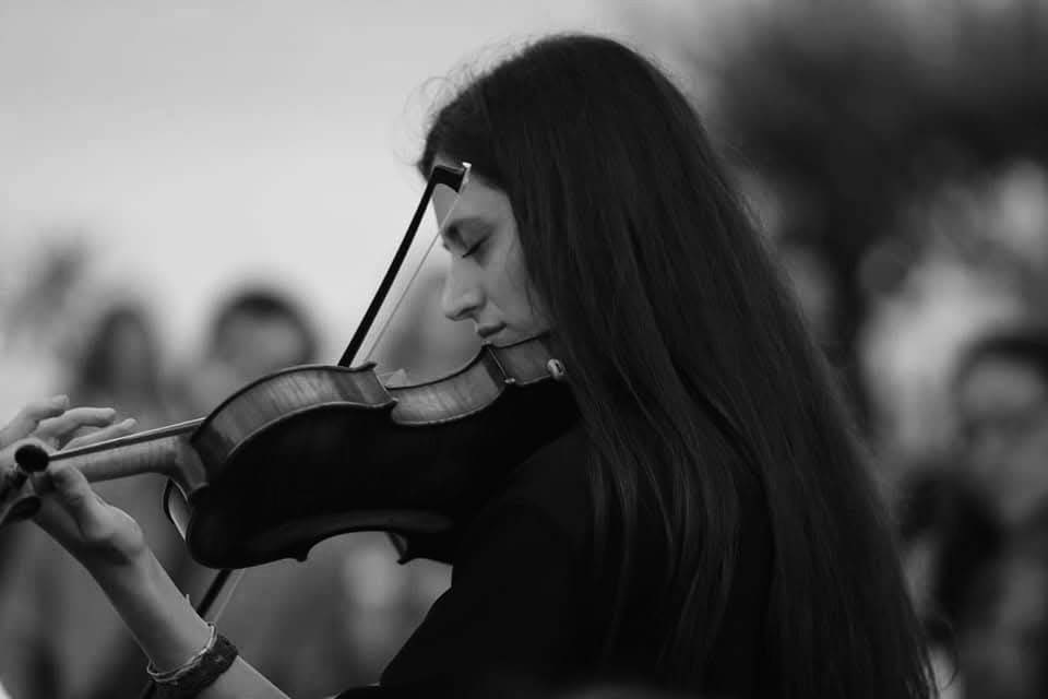 Marta al violino