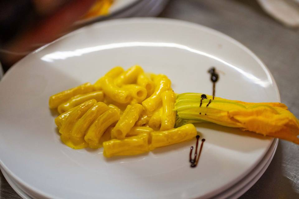 Pasta ai fiori di Zucca