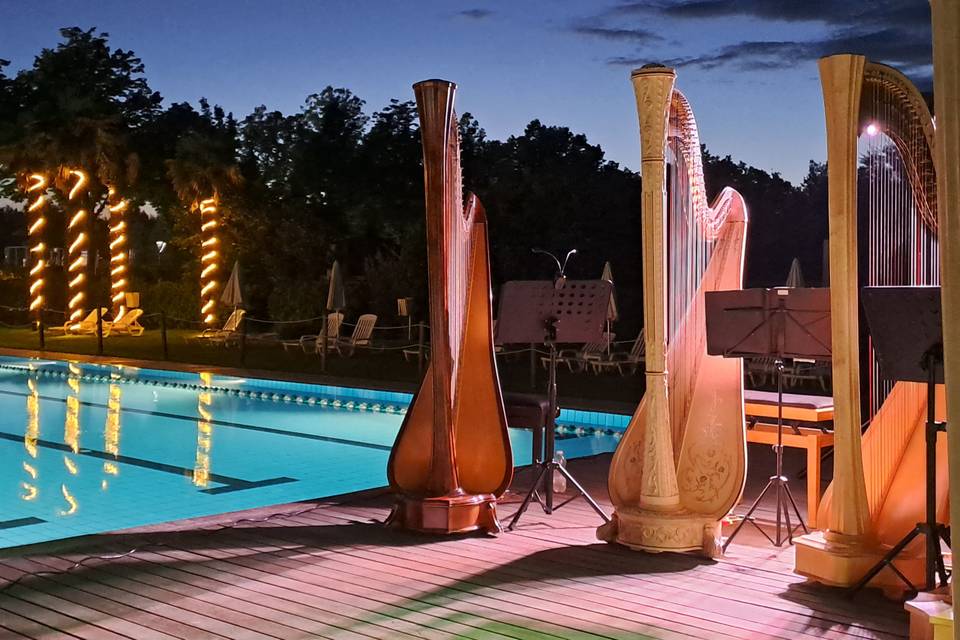 Aperitivo a bordo piscina