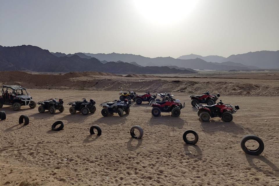 Motorata nel deserto