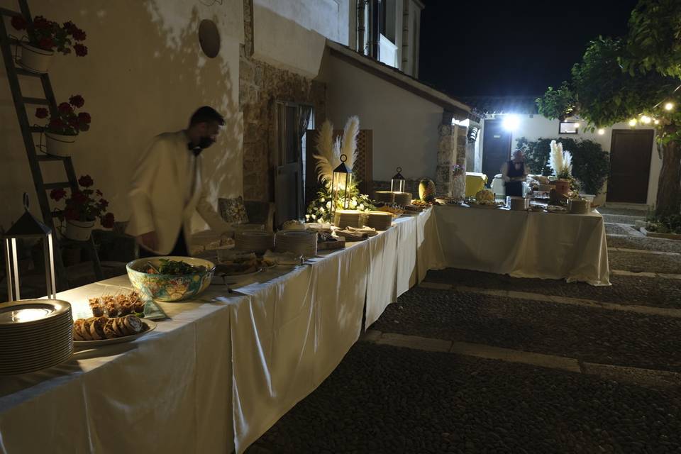 Buffet nel baglio