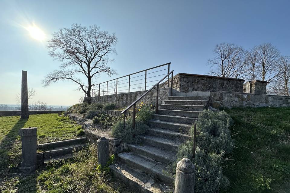 Scale piattaforma panoramica