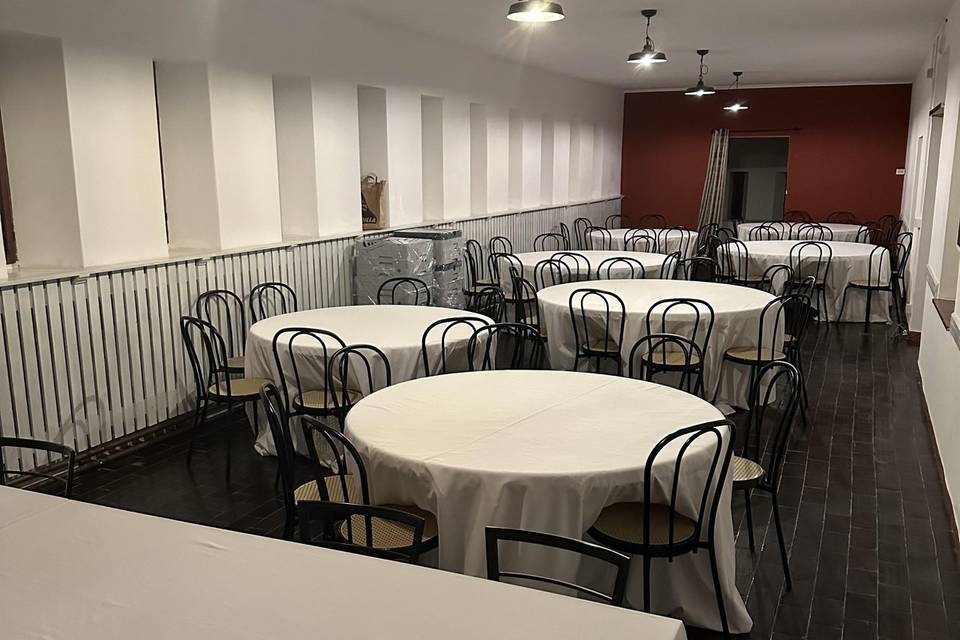 Sala allestita