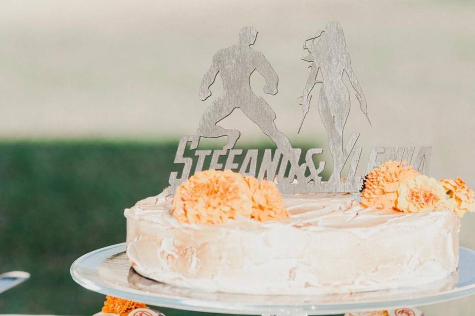 Marvel Wedding Cake Topper