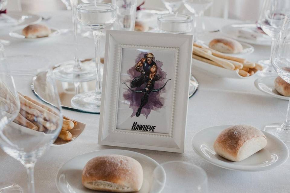 Marvel Wedding Table