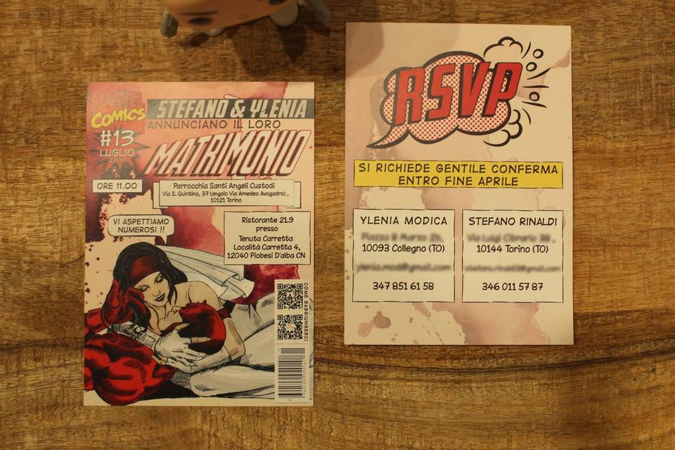 Marvel Wedding Invitations