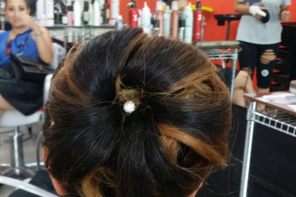 Chignon morbido