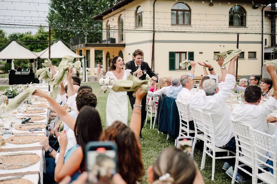 Sala in giardino