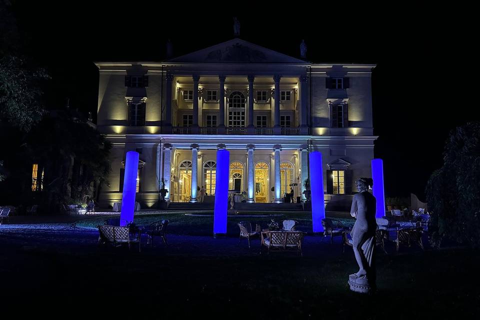 Villa cimena illuminazione