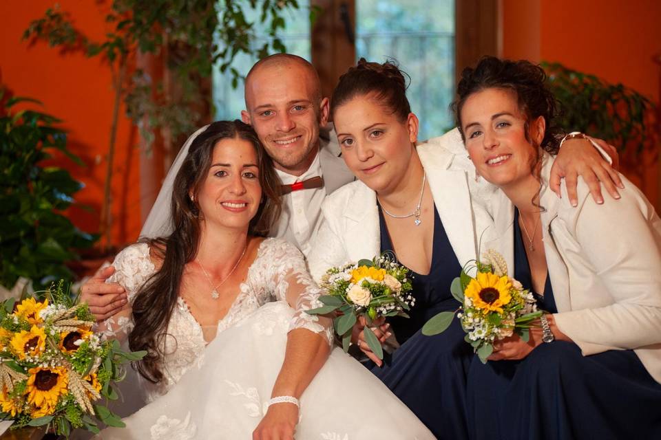 Make up sposa e sorelle