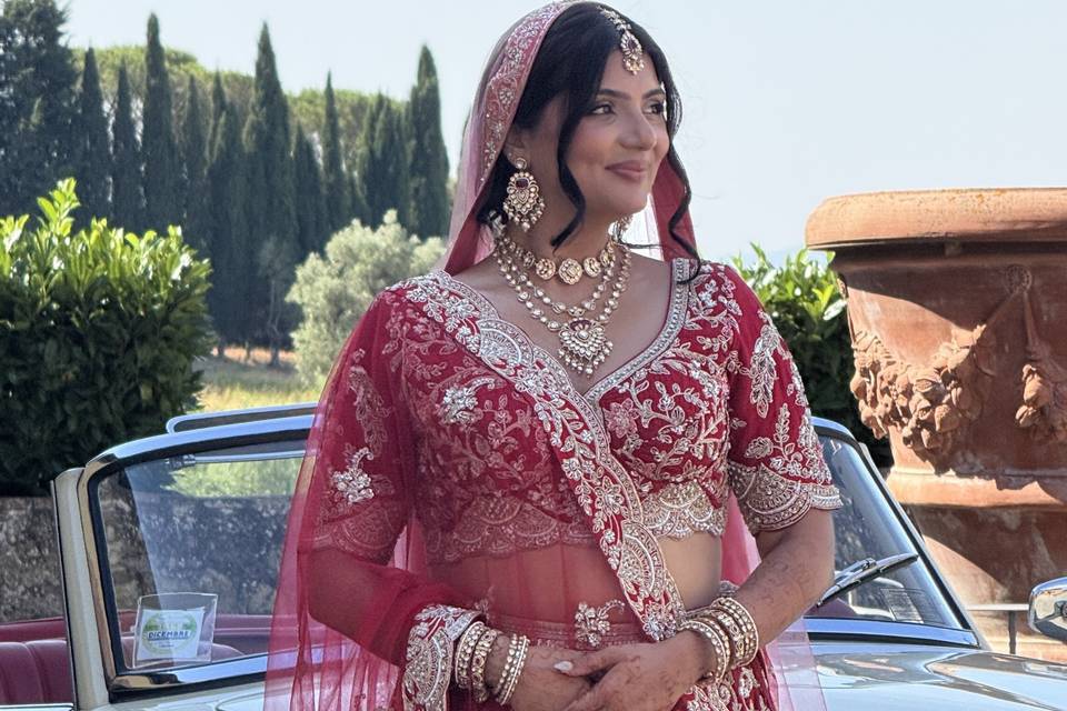 Bridal makeup & hair