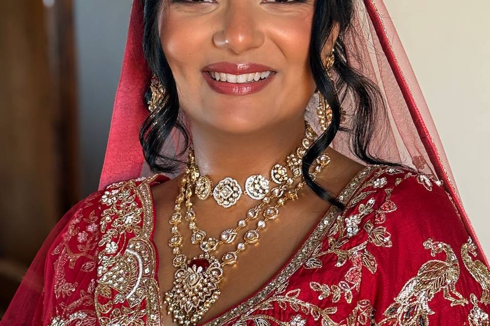 Bridal makeup & hair