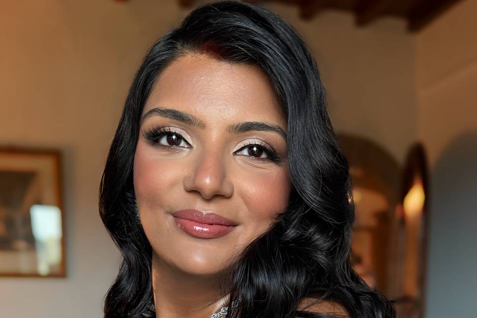 Bridal makeup & hair