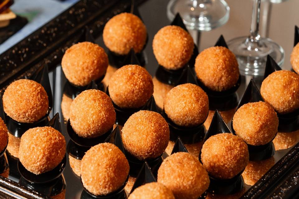 Arancinette mood banqueting