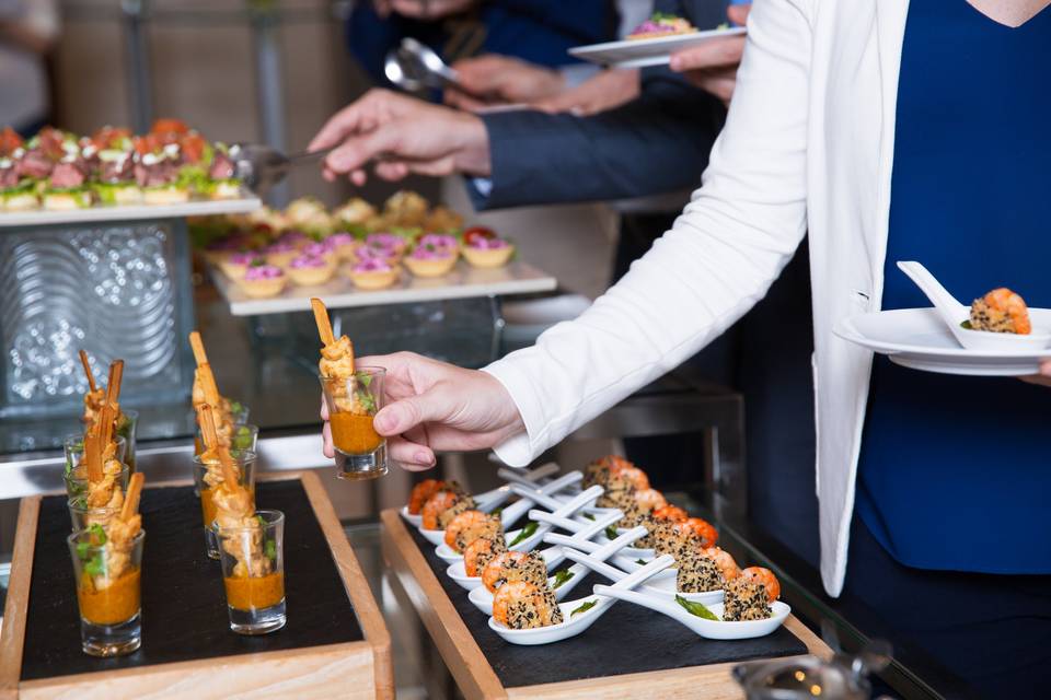 Banqueting finger food