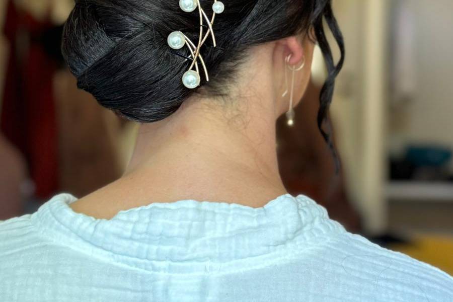 Chignon elegante