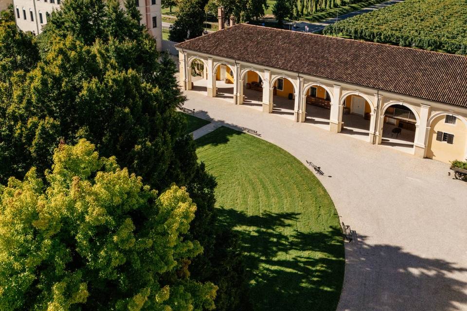 Cortile di Barchessa Molon
