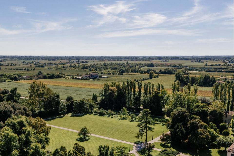 Vista aerea del parco