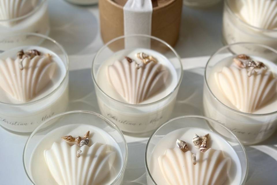Bomboniere Candele Mare