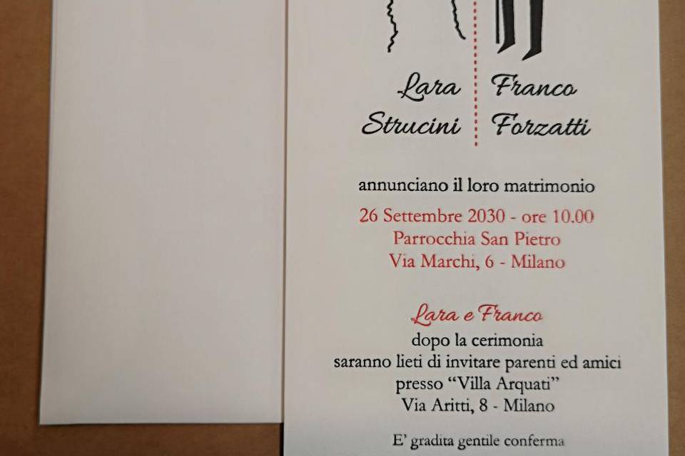 Partecipazione letterpress