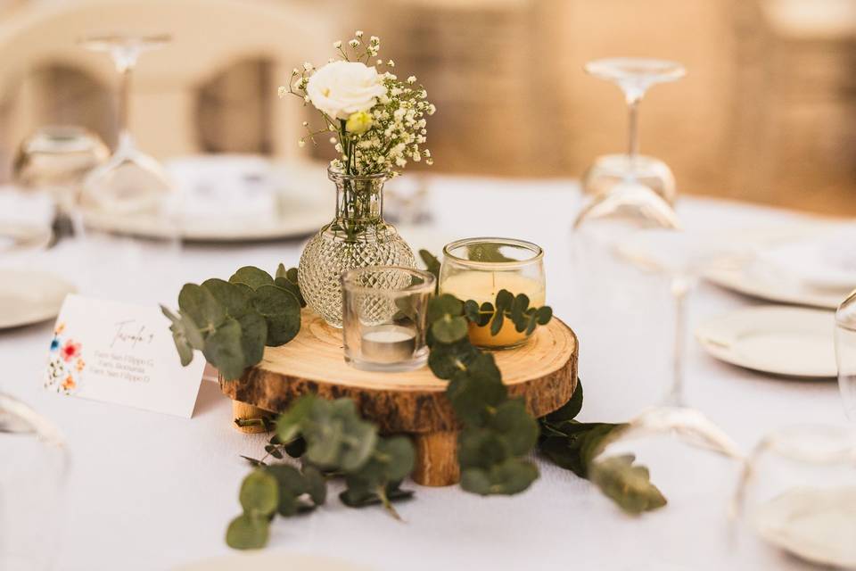 Tavolo matrimonio