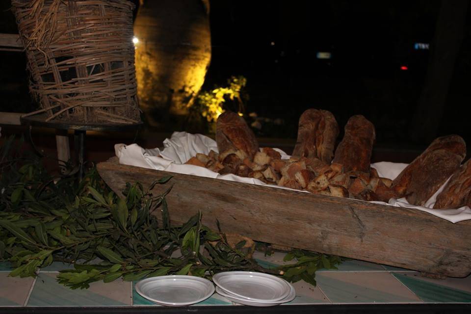 Buffet di dolci in giardino d'