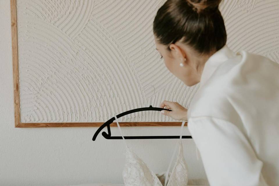 Preparazione sposa