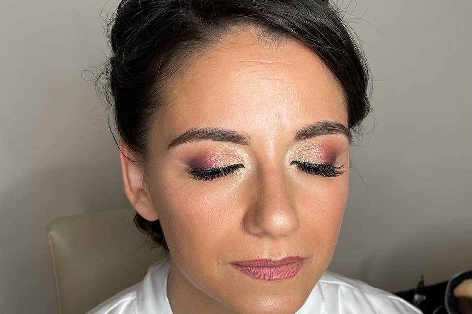 Make-up sposa romantico