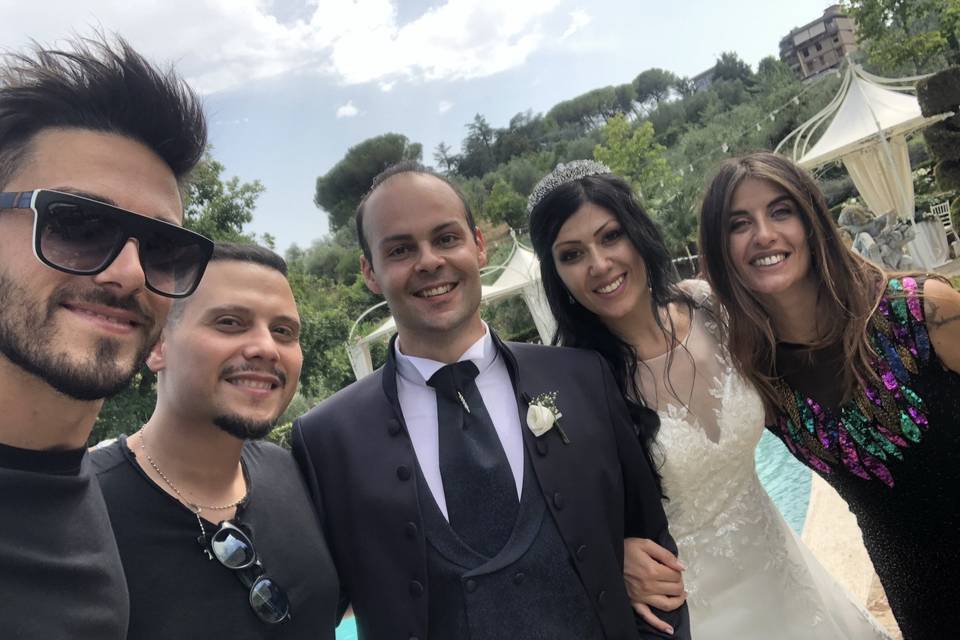 Federica e Massimiliano sposi