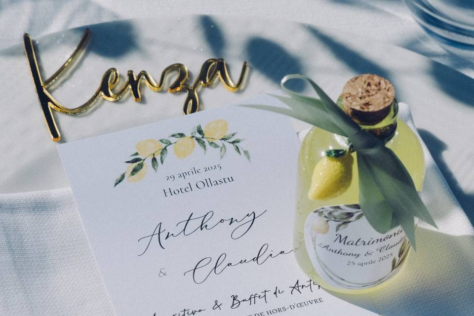 Dettagli matrimonio