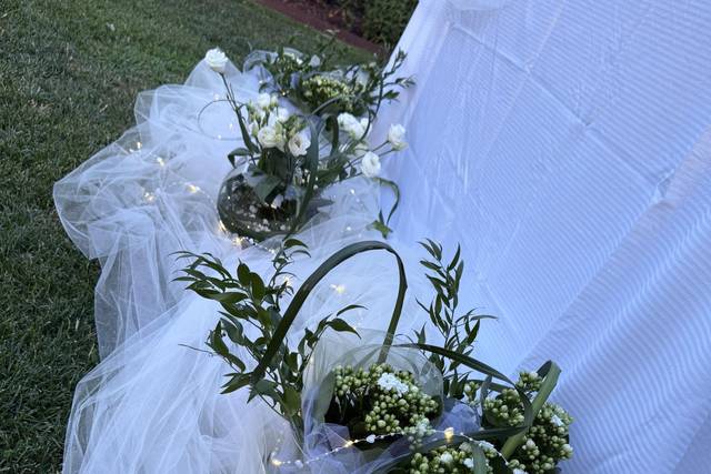 Allestimento con fiori