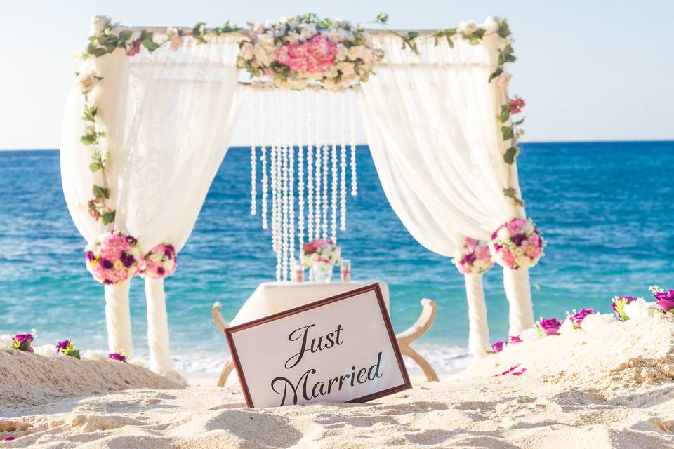 Matrimonio sulla spiaggia