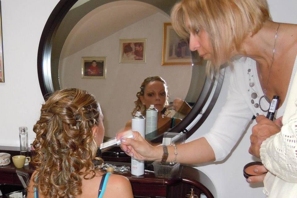 Sposa preparativi