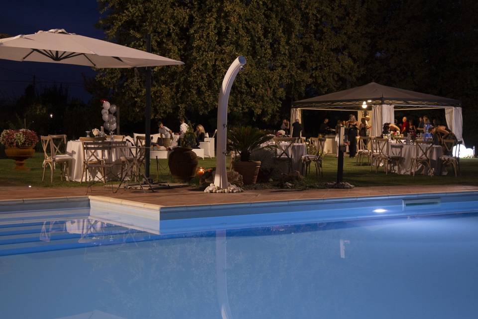 Buffet a bordo piscina