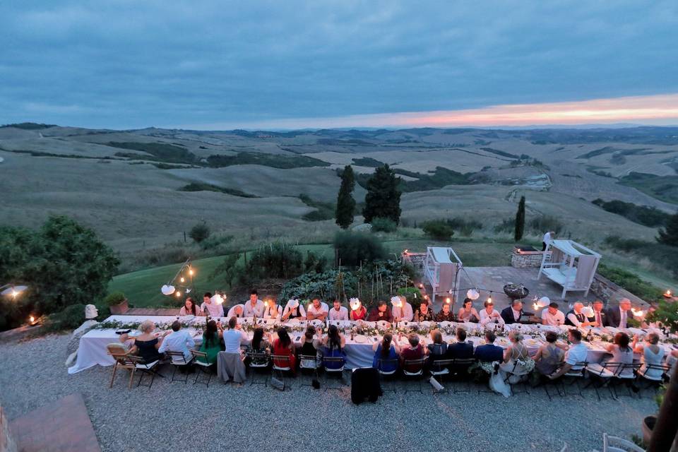 Cena all'aperto