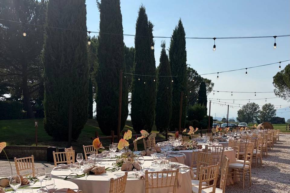 Allestimento cena