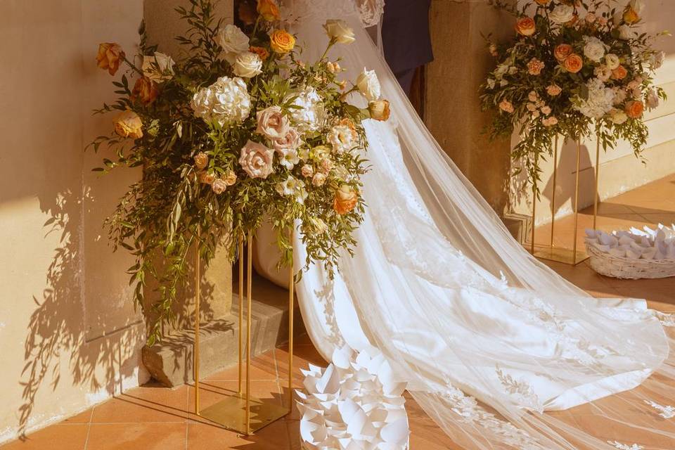 Entrata in chiesa sposa