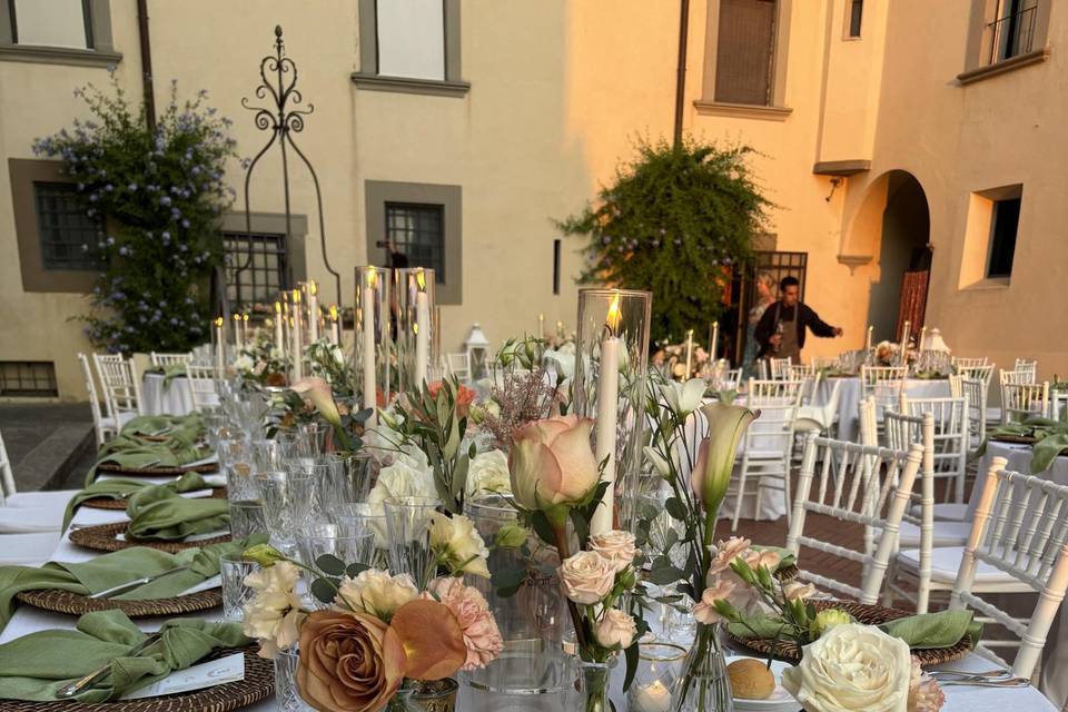 Allestimento cena