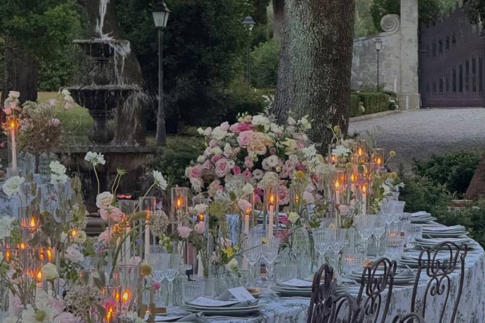 Allestimento cena