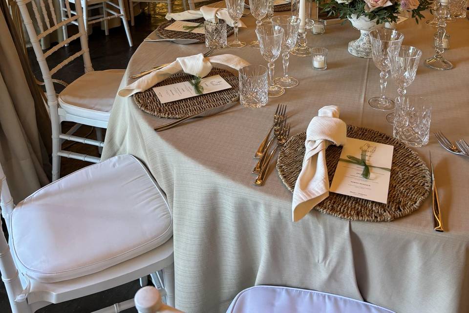 Allestimento cena