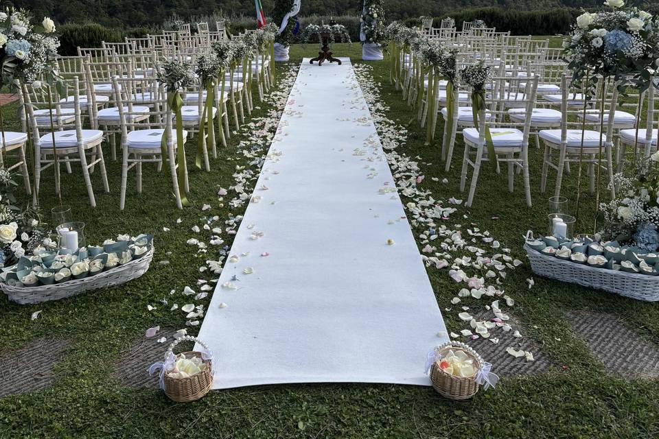 Allestimento cerimonia civile