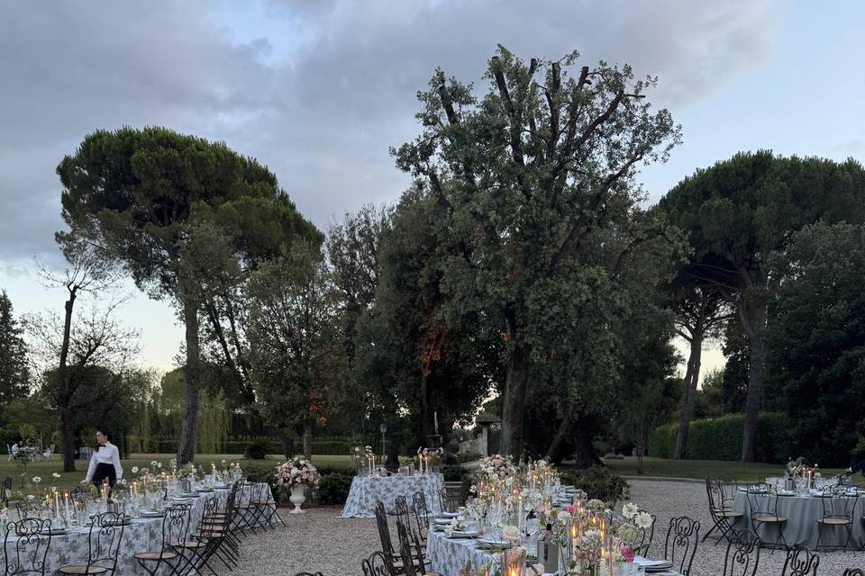 Allestimento cena