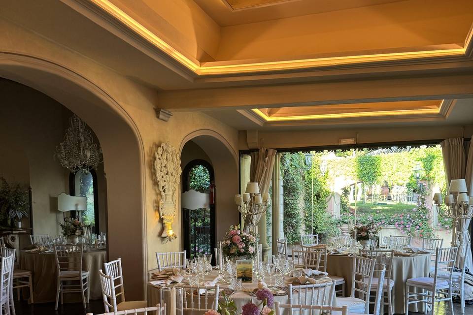 Allestimento cena